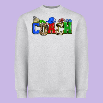 Coach Heavyweight Sweatshirt Designed By Zillion Design Studio