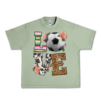Oil Green western love soccer Urban Heavy Tee - HRA Design Shop