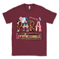 Burgundy para professional Classic Tee - AdoDesignShop