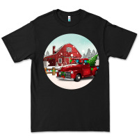 Black Christmas farm Christmas Premium Tee - BarkalooDesign