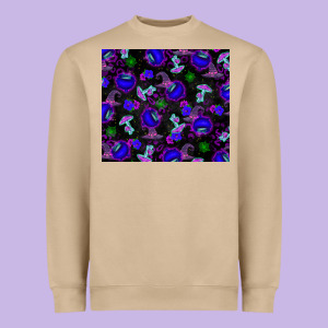 Halloween Heavyweight Sweatshirt Designed By Texasbilliewilder