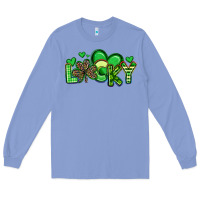 Colony Blue lucky st patrick s day Long Sleeve Tee - Artiststas