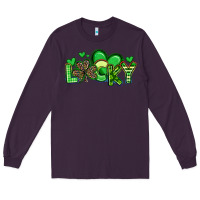 Plum lucky st patrick s day Long Sleeve Tee - Artiststas