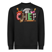Black Chef Heavyweight Sweatshirt - Zillion Design Studio