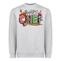 Heather Grey Chef Heavyweight Sweatshirt - Zillion Design Studio