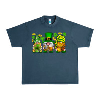 Midnight Navy St. Patrick's Day gnomies Urban Heavy Tee - Neo Western