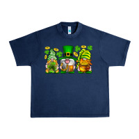 Navy St. Patrick's Day gnomies Urban Heavy Tee - Neo Western