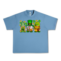 Pebble Blue St. Patrick's Day gnomies Urban Heavy Tee - Neo Western