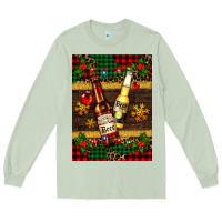 Matcha snow and beer bottles Long Sleeve Tee - AdoDesignShop