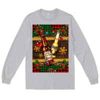 Moon Dust snow and beer bottles Long Sleeve Tee - AdoDesignShop