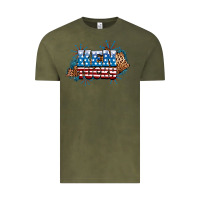 Vintage Olive Fourth of July Kentucky Vintage Tee - Neo Western