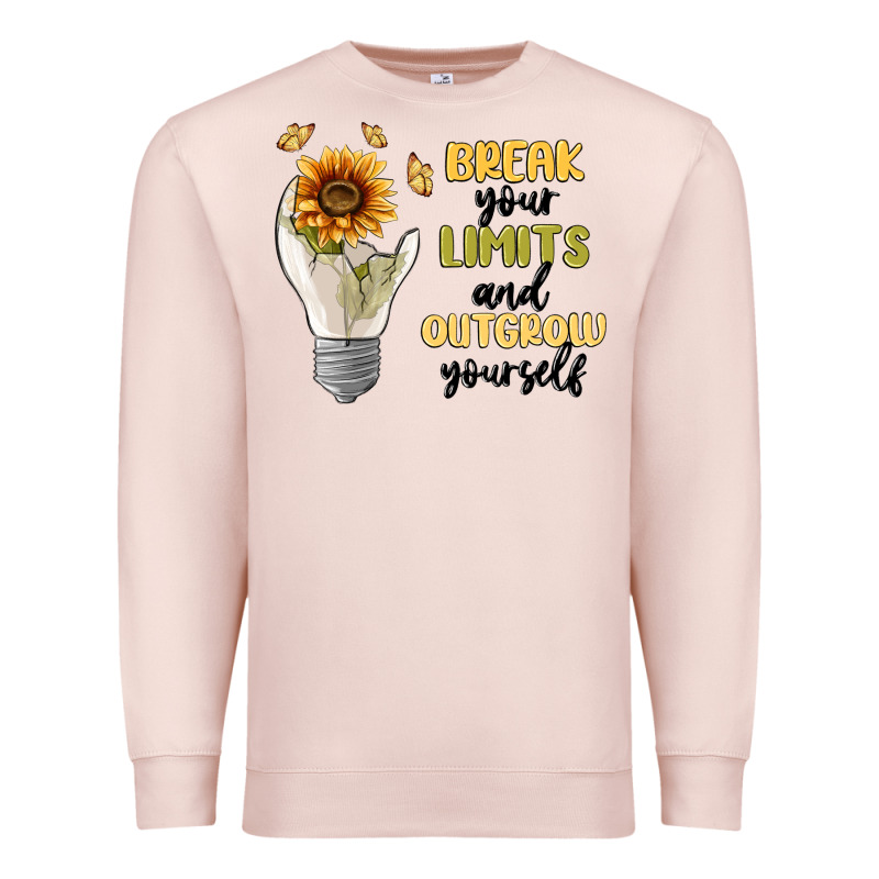 Break Your Limits Premium Sweatshirt by MaliasSmallBusiness | Teevron