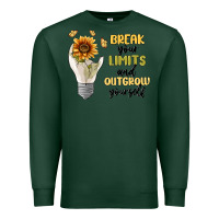 Sports Green break your limits Premium Sweatshirt - MaliasSmallBusiness