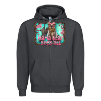 Smoke mama bear sees all Zipper Hoodie - Artiststas