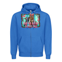 True Royal mama bear sees all Zipper Hoodie - Artiststas