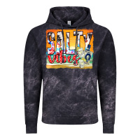 Cloud Black salty vibes Vintage Hoodie - texasbilliewilder