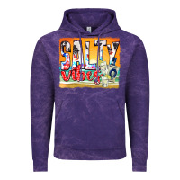 Cloud Purple salty vibes Vintage Hoodie - texasbilliewilder