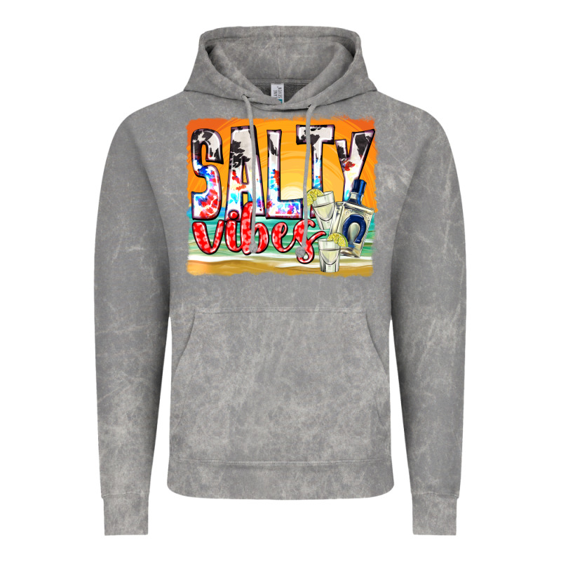 Salty Vibes Vintage Hoodie by texasbilliewilder | Teevron