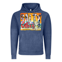 Vintage Denim salty vibes Vintage Hoodie - texasbilliewilder