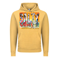 Vintage Mustard salty vibes Vintage Hoodie - texasbilliewilder