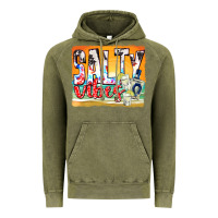 Vintage Olive salty vibes Vintage Hoodie - texasbilliewilder