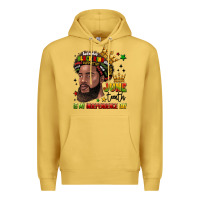 Antique Gold juneteenth is my independence day Premium Hoodie - LillyAllenDesigns
