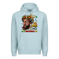 Blue Mist juneteenth is my independence day Premium Hoodie - LillyAllenDesigns