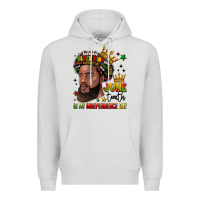 Dove Grey juneteenth is my independence day Premium Hoodie - LillyAllenDesigns