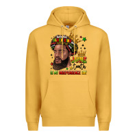 Mustard juneteenth is my independence day Premium Hoodie - LillyAllenDesigns