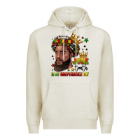 Oatmeal Heather juneteenth is my independence day Premium Hoodie - LillyAllenDesigns