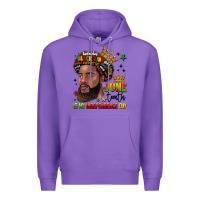 Purple juneteenth is my independence day Premium Hoodie - LillyAllenDesigns