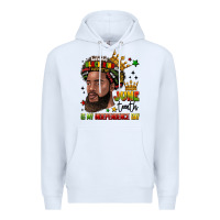 White juneteenth is my independence day Premium Hoodie - LillyAllenDesigns