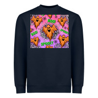 Navy Halloween Heavyweight Sweatshirt - texasbilliewilder