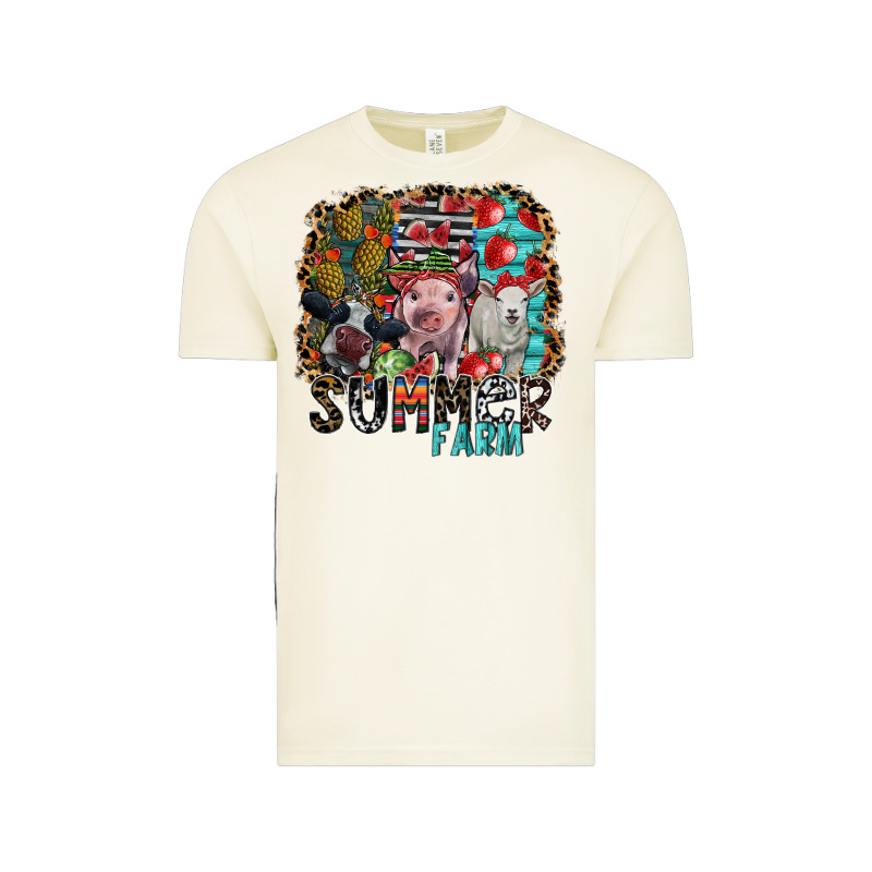 Summer Farm Vintage Tee by SublimationCraftShop | Teevron