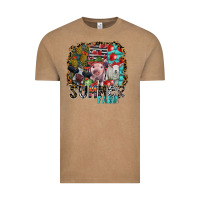 Vintage Coffee summer farm Vintage Tee - SublimationCraftShop