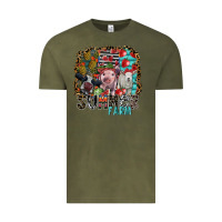 Vintage Olive summer farm Vintage Tee - SublimationCraftShop