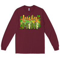 Burgundy lucky mini Long Sleeve Tee - Artiststas