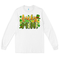 White lucky mini Long Sleeve Tee - Artiststas