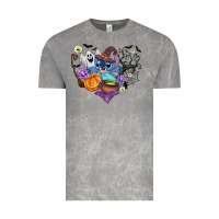 Cloud Rock stitch heart halloween Vintage Tee - AdoDesignShop