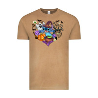 Vintage Camel stitch heart halloween Vintage Tee - AdoDesignShop