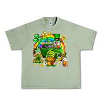 Oil Green St. Patrick's Day gnomies truck Urban Heavy Tee - Neo Western