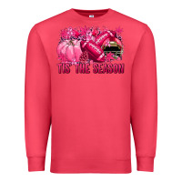 Cardinal Tis' the season Football Breast Cancer Premium Sweatshirt - NancyCooperArtShop