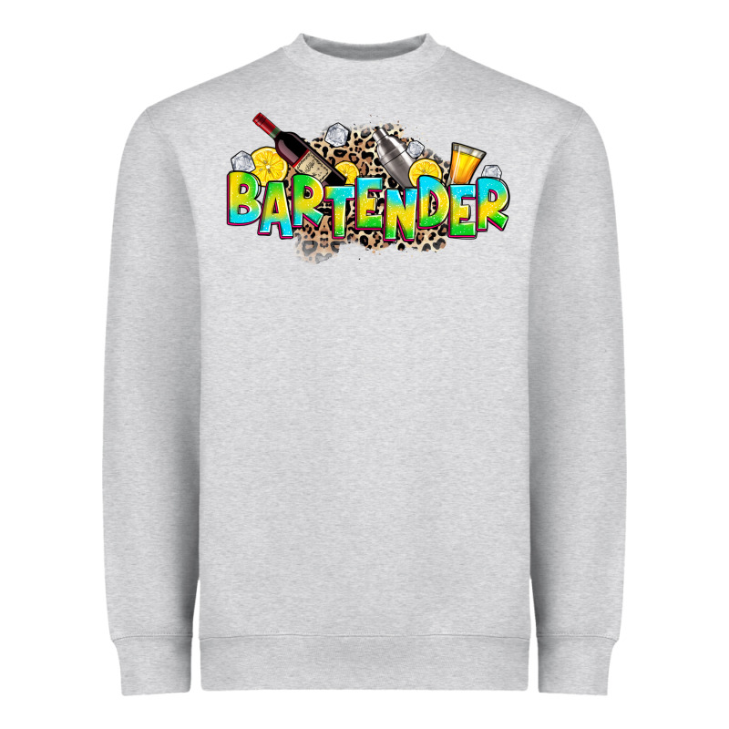 Bartender Heavyweight Sweatshirt by Zillion Design Studio | Teevron