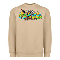 Mushroom bartender Heavyweight Sweatshirt - Zillion Design Studio