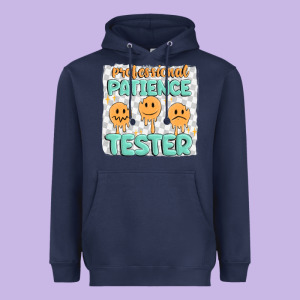 Professional Patience Heavyweight Hoodie Designed By Maliassmallbusiness