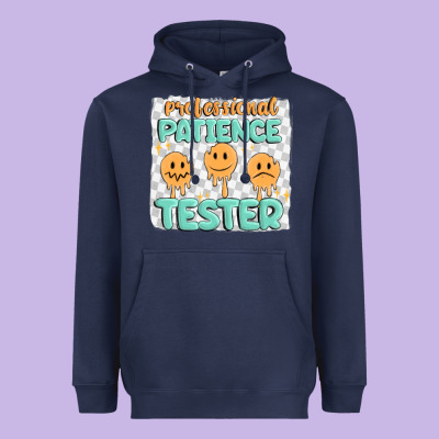 Professional Patience Heavyweight Hoodie Designed By Maliassmallbusiness