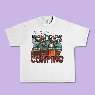 The Best Memories Camping Urban Heavy Tee Designed By Sublimationcraftshop