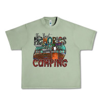 Oil Green the best memories camping Urban Heavy Tee - SublimationCraftShop