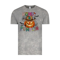 Cloud Rock howdy pumpkin Vintage Tee - CowhideDigitalArt