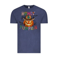 Vintage Denim howdy pumpkin Vintage Tee - CowhideDigitalArt